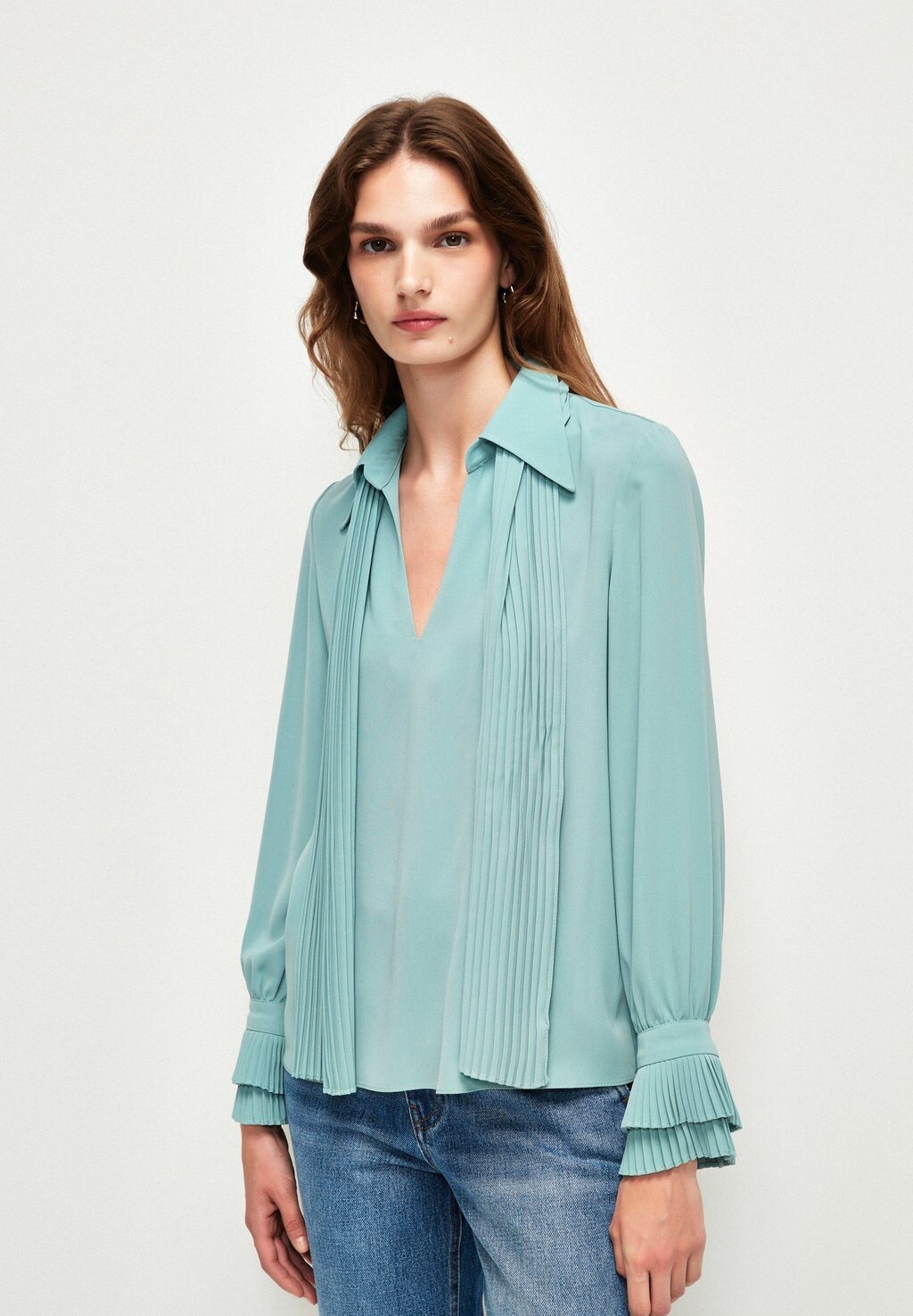 

Блузка Pleated adL, цвет mint