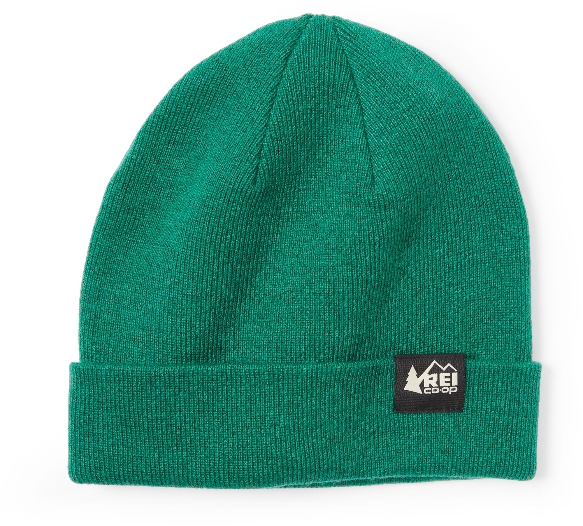 Легкая шапка-бини с логотипом REI Co-op, зеленый