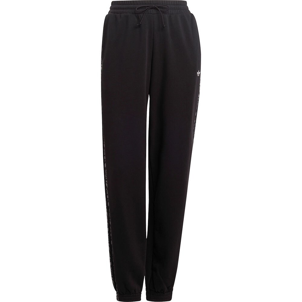 

Брюки adidas Originals Abstract Animal Print Joggers, черный