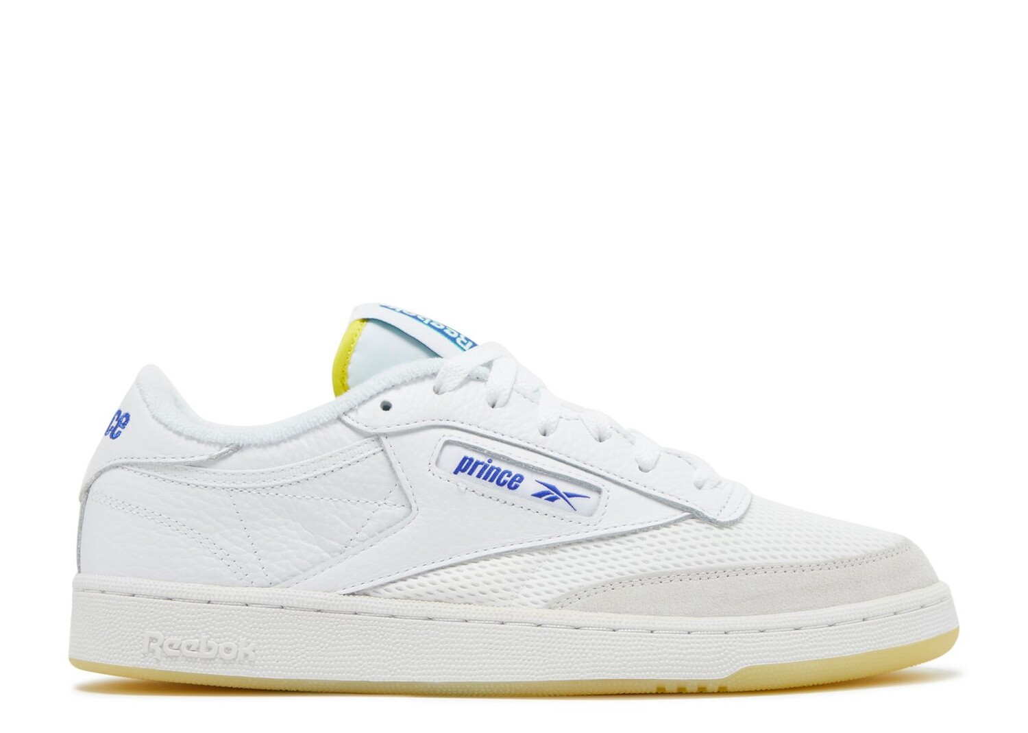 

Кроссовки Reebok Prince X Club C 85 'White Bright Cobalt', белый, Белый;серый