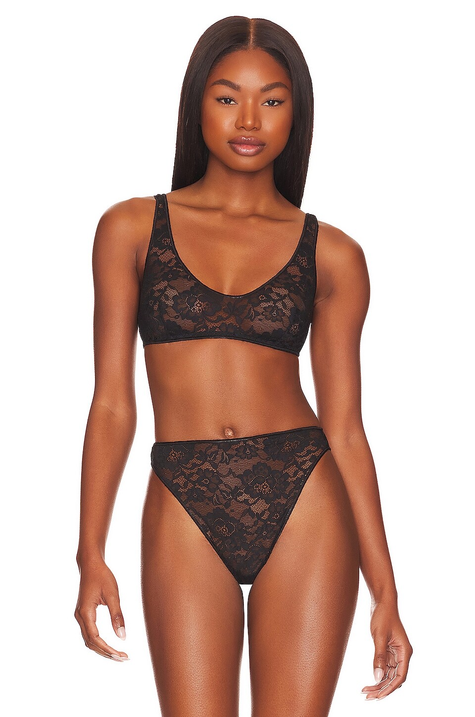 

Бюстгальтер Oseree O Lover Lace Sporty, черный