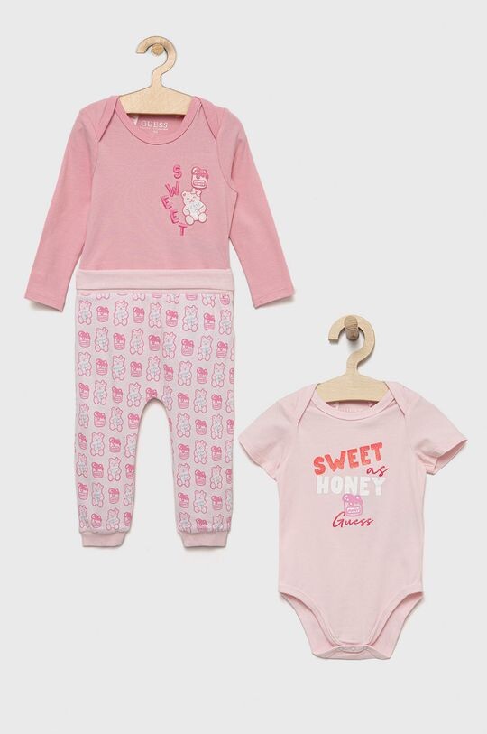 

Детский набор Guess, розовый