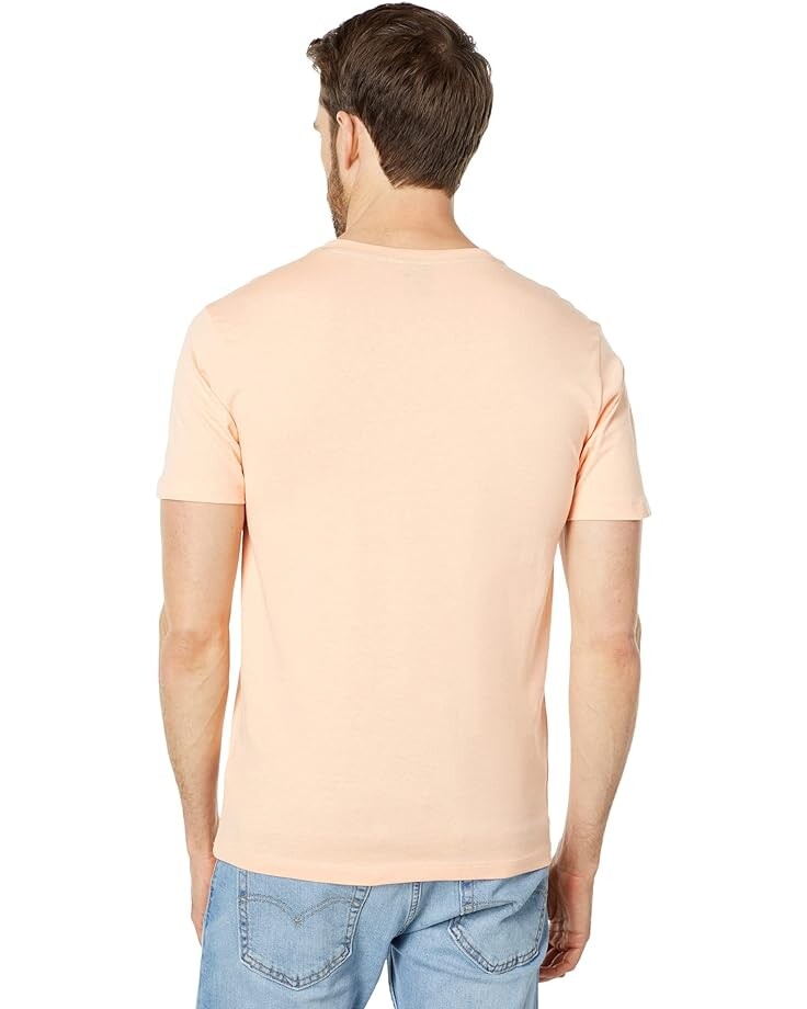 

Футболка U.S. POLO ASSN. V-Neck Tee, цвет Peach Nectar