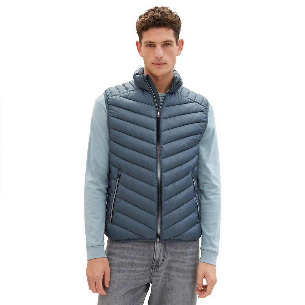 

Жилет Tom Tailor Lightweight Vest, синий