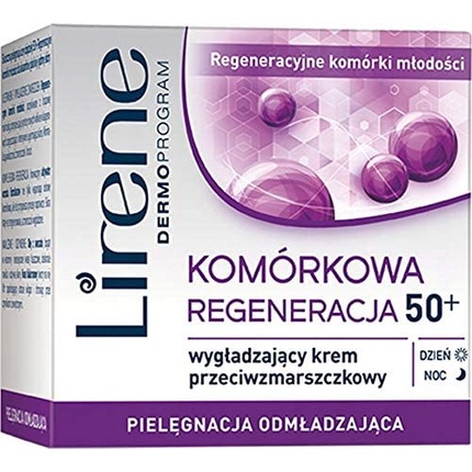 Cellular Regeneration 50+ Разглаживающий крем против морщин 50 мл, Lirene