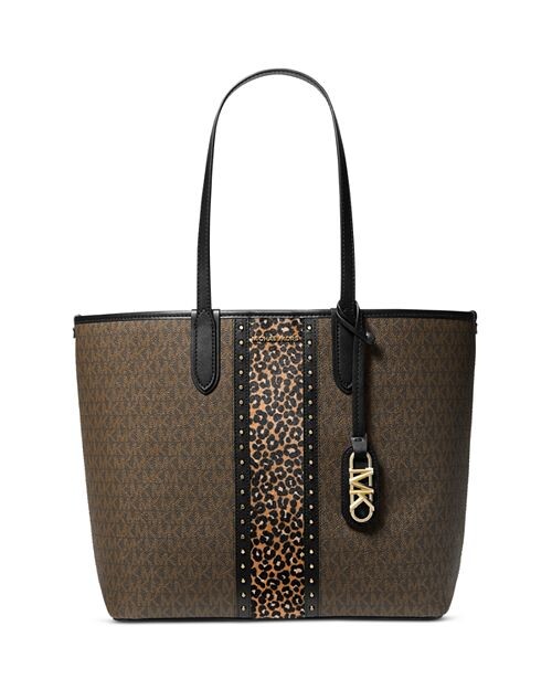 

Большая открытая сумка-тоут Eliza East West Michael Kors, цвет Brown