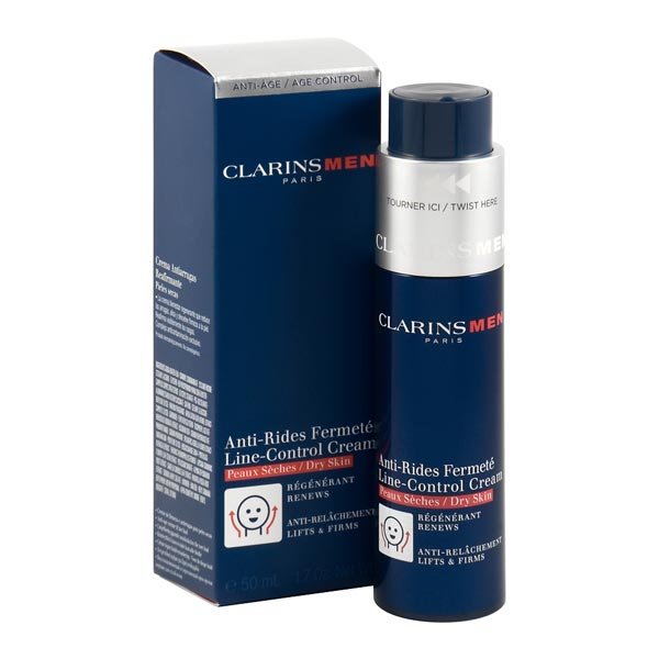 

Men Line-Control Cream крем для лица против морщин для сухой кожи 50мл Clarins