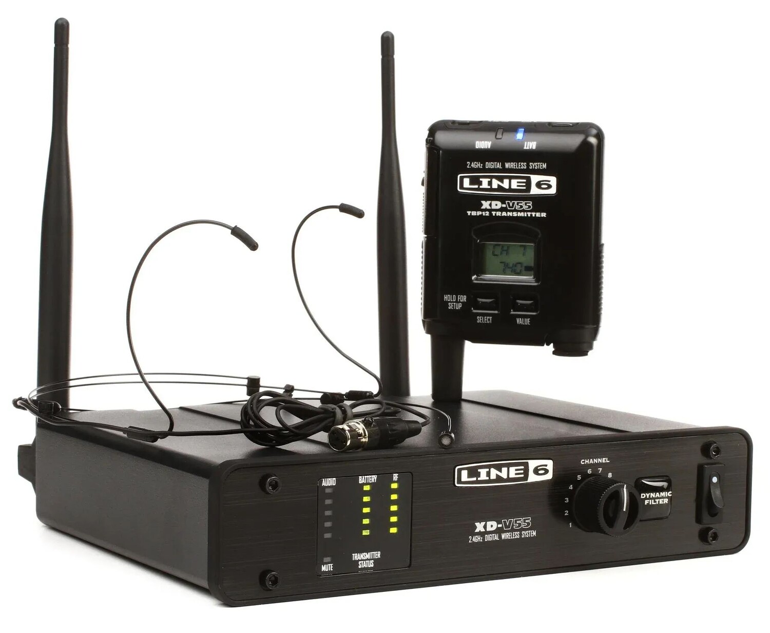 

Цифровая беспроводная гарнитура Line 6 XD-V55HS — черная