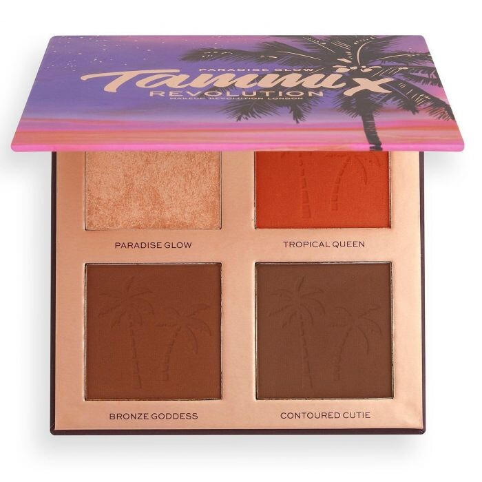 

Румяна Revolution X Tammi Face Palette Tropical Twilight Revolution, Golden Hour