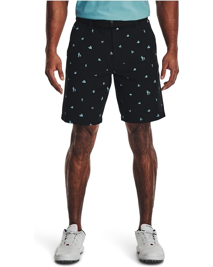

Шорты Under Armour Golf Drive Printed Shorts, черный