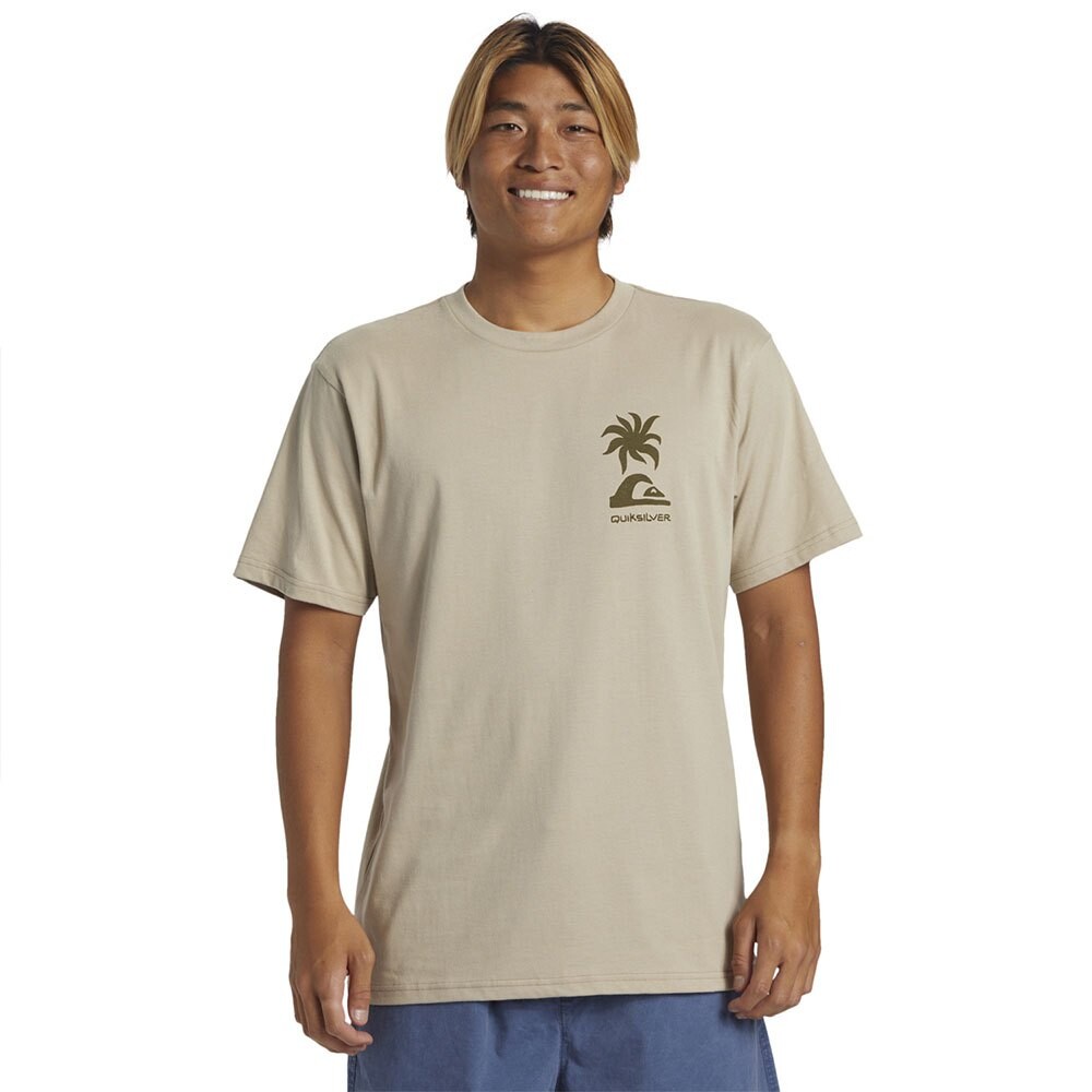 

Футболка с коротким рукавом Quiksilver Tropical Breeze, бежевый