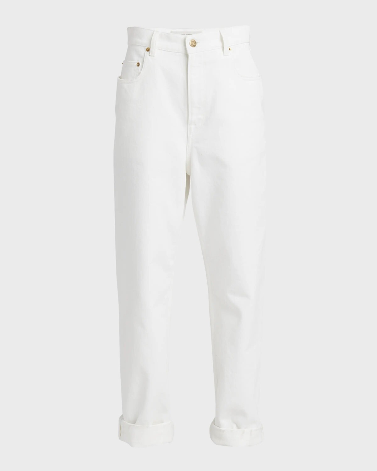 

Джинсы Golden Kim с манжетами Golden Goose, кремовый