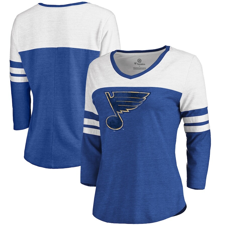 

Футболка с длинным рукавом Fanatics Branded St Louis Blues, синий
