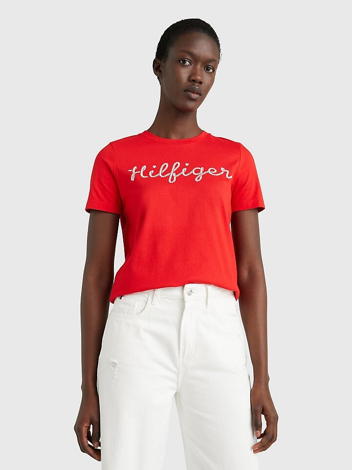 

футболка с логотипом Rope Tommy Hilfiger
