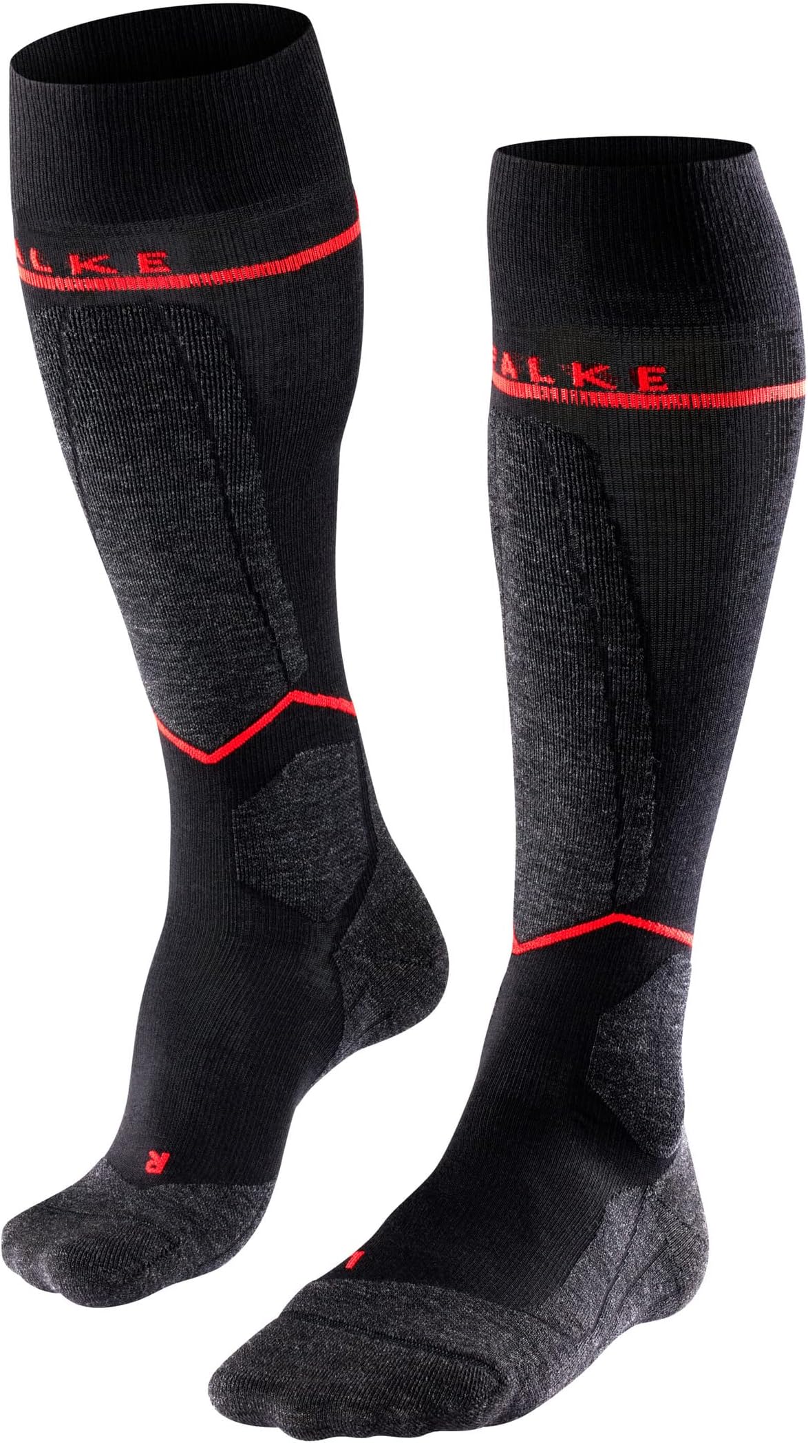 SK4 Лыжные носки до колена Energizing Light Advanced, 1 пара Falke, цвет Black Mix