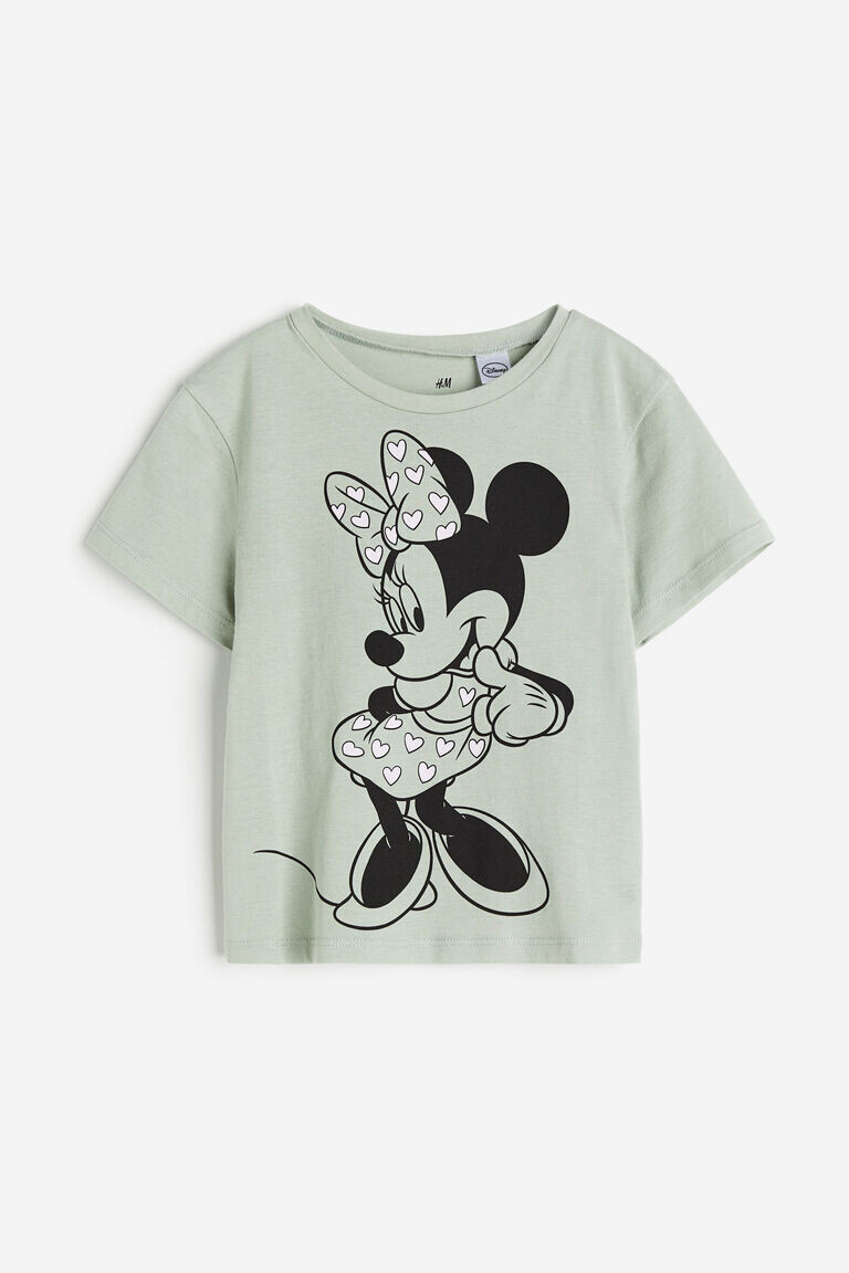

Футболка с принтом H&M, зеленый