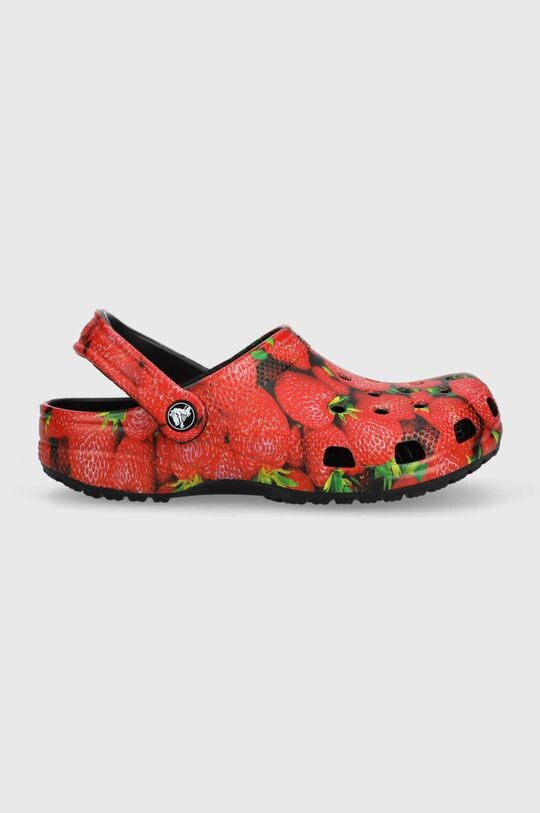 

Классические шлепанцы Hyper Real Crocs, красный