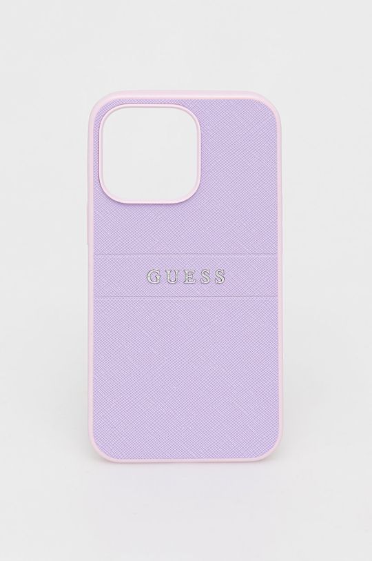 Чехол для iPhone 13 Pro/13 Guess, фиолетовый чехол для iphone 13 6 1 guess серый