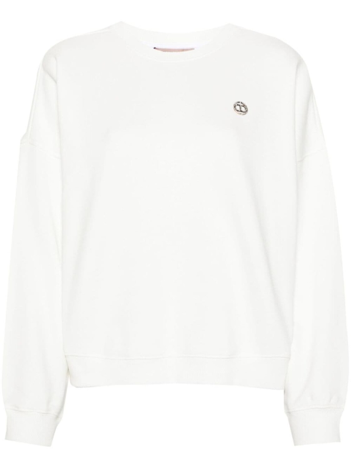 

TWINSET толстовка с логотипом, белый