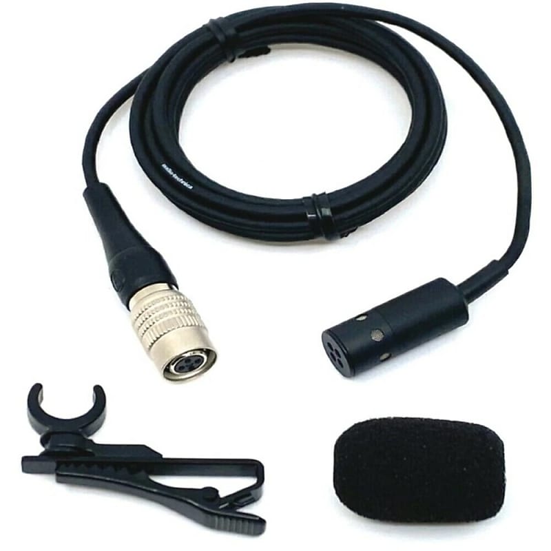 Микрофон Audio-Technica AT831CW Mini Condenser Lavalier Microphone razer seiren mini quartz – ultra compact condenser microphone