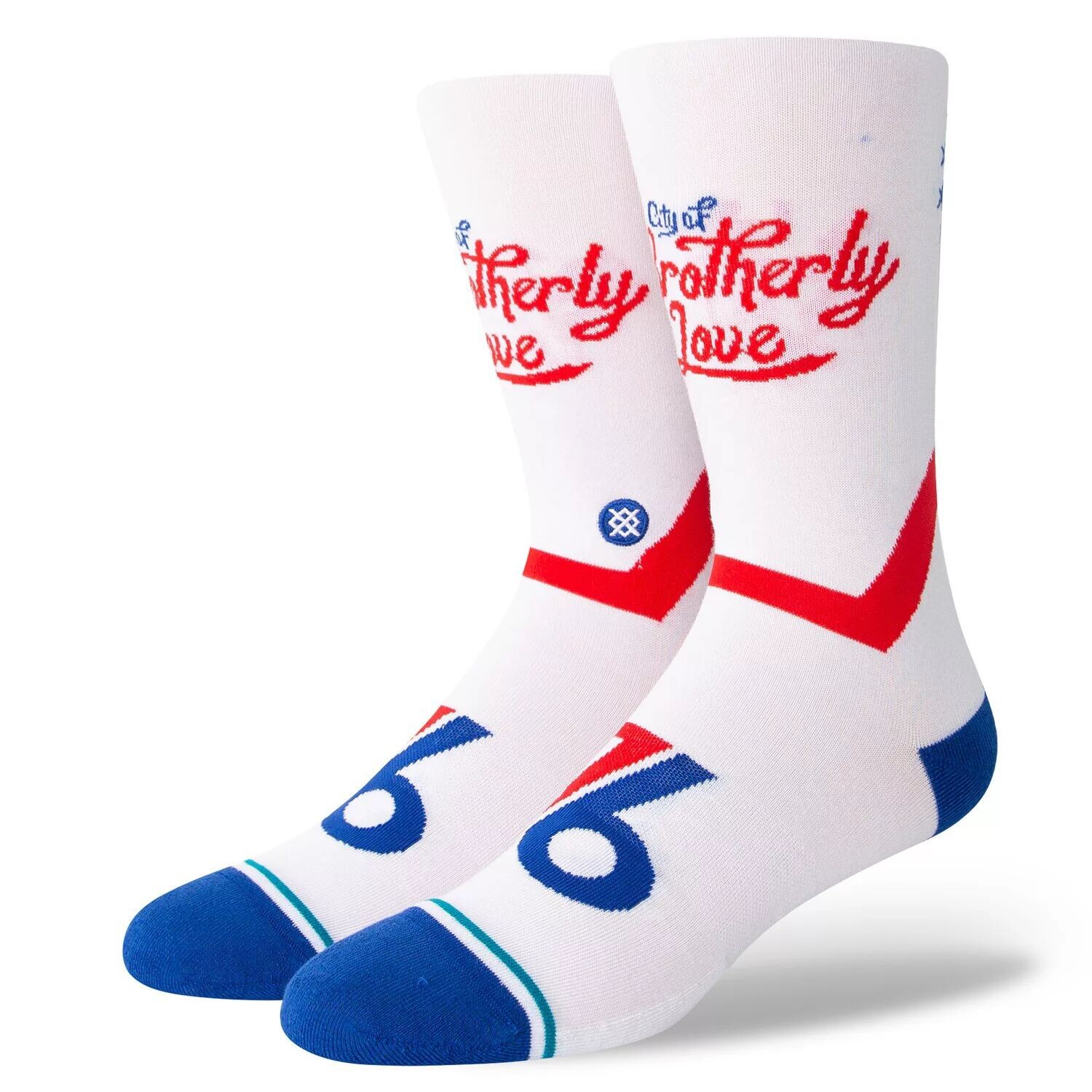 

Носки для экипажа Stance Philadelphia 76ers City Edition 2022/23