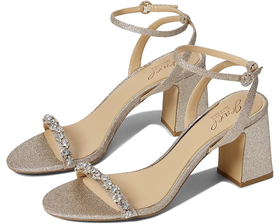 

Туфли Jewel Badgley Mischka Alyna, цвет Light Gold