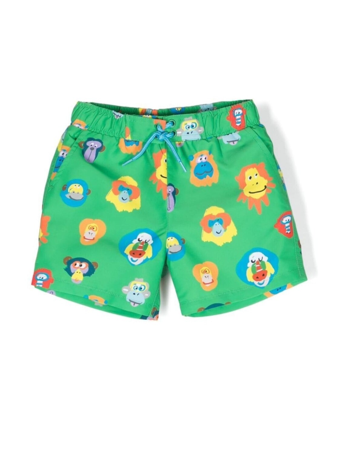 

Stella McCartney Kids плавки-шорты с графичным принтом, зеленый