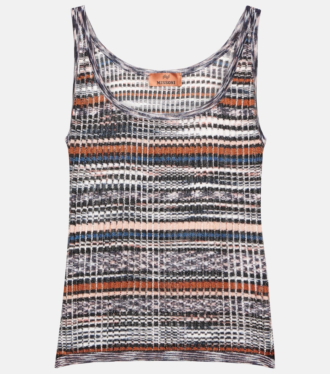 

Топ с принтом Missoni, синий