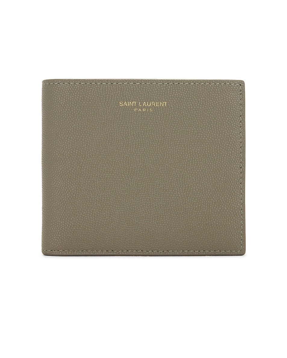 

Кошелек Saint Laurent East/West, цвет Light Fern
