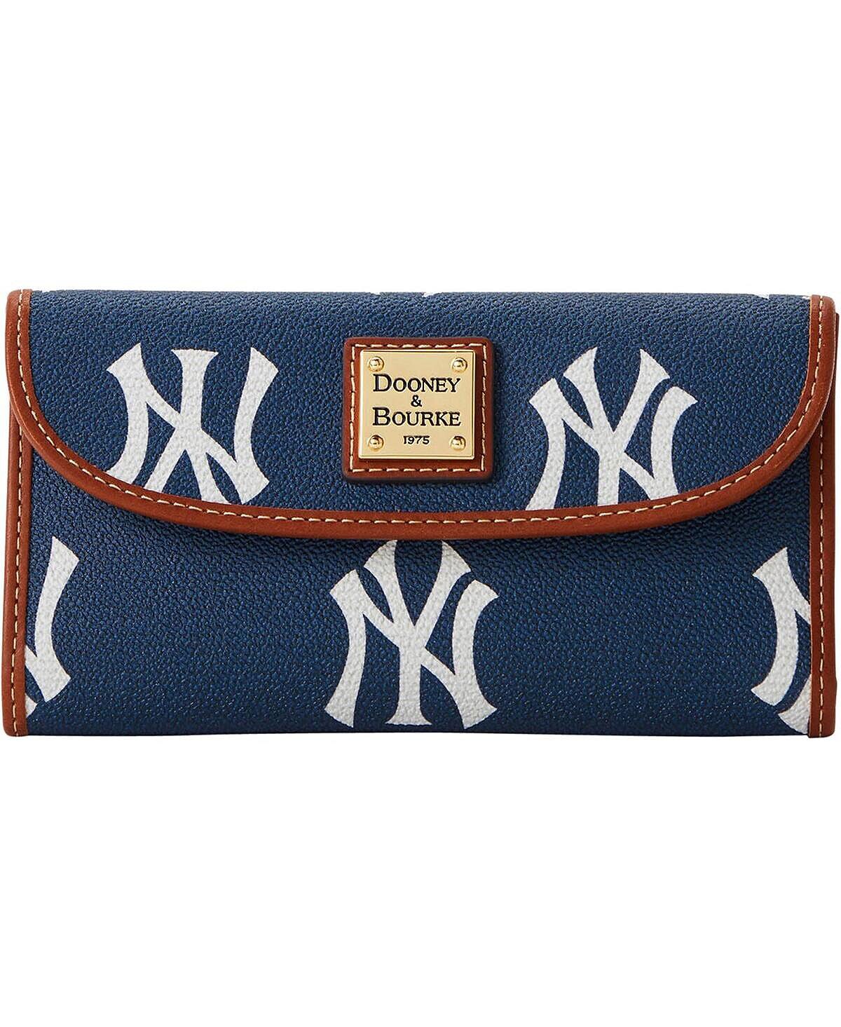 

Женский спортивный континентальный клатч с монограммой New York Yankees Dooney & Bourke