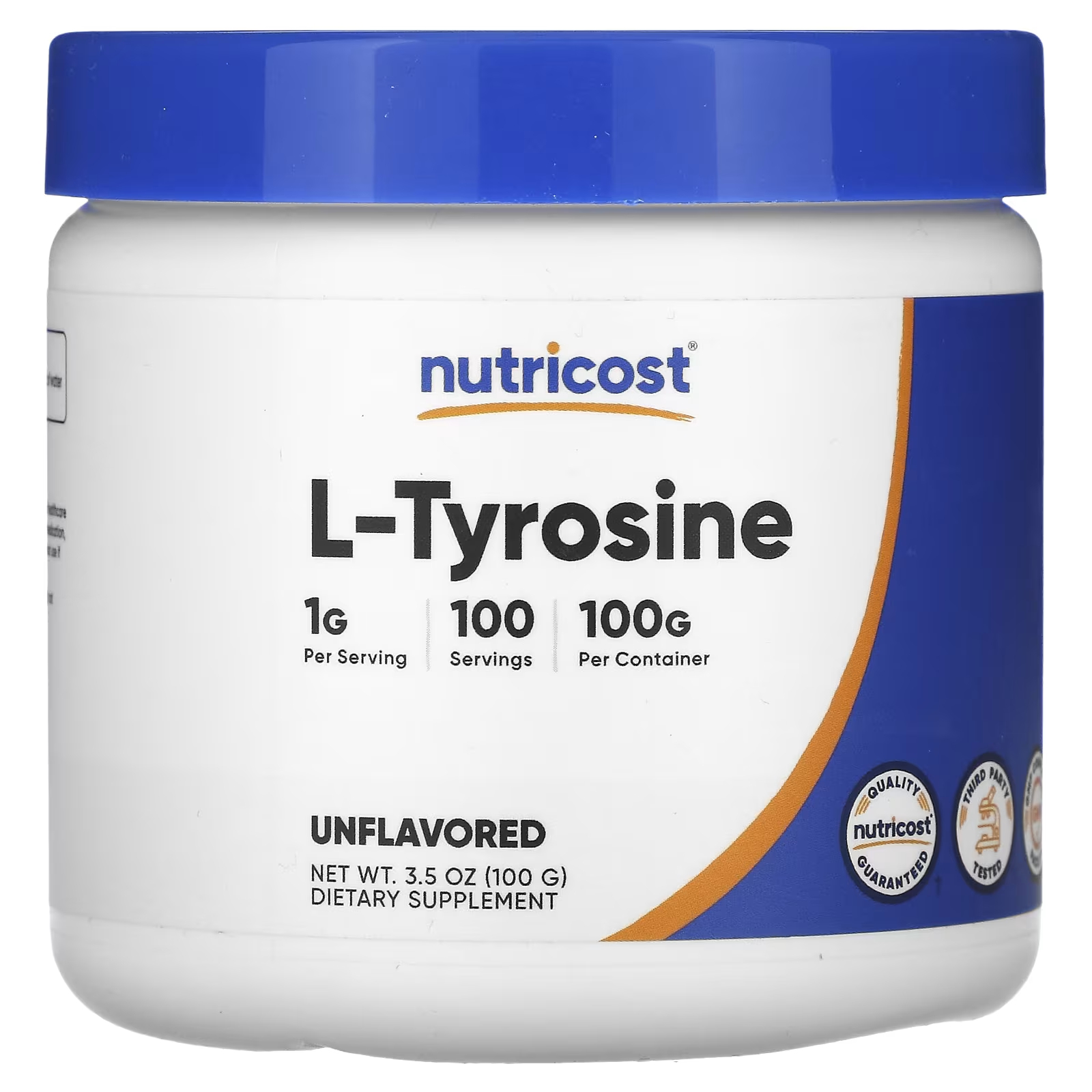 L-тирозин Nutricost, 100 г