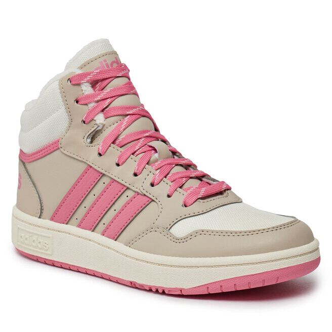 

Кроссовки adidas HoopsMid, бежевый