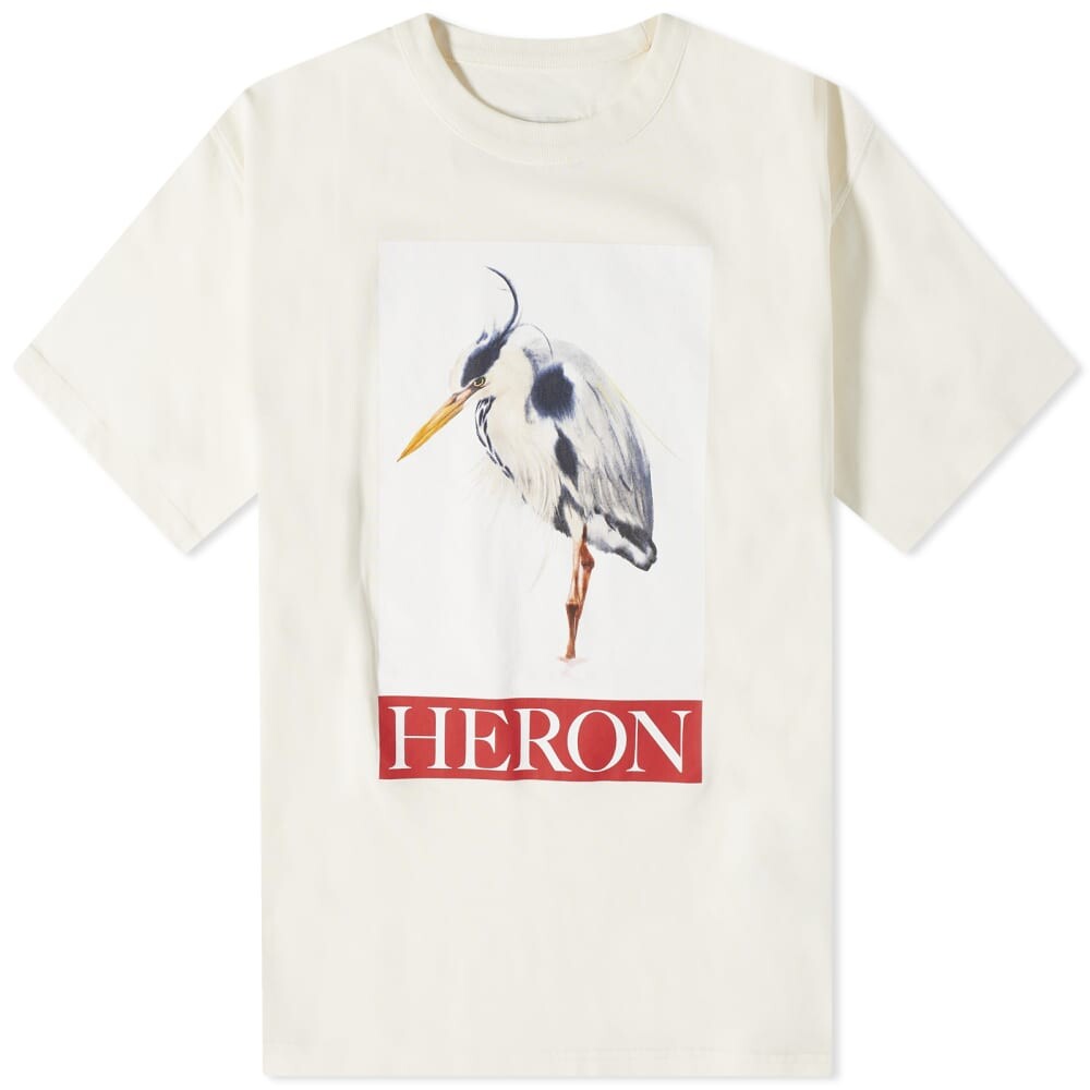 

Футболка с рисунком Heron Preston Heron Bird, слоновая кость, Бежевый