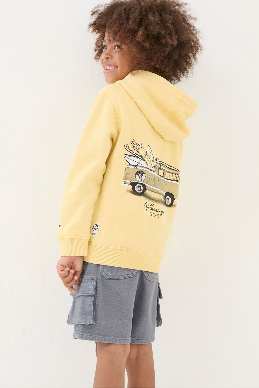 

Толстовка Fatface VW Popover Fat Face, желтый