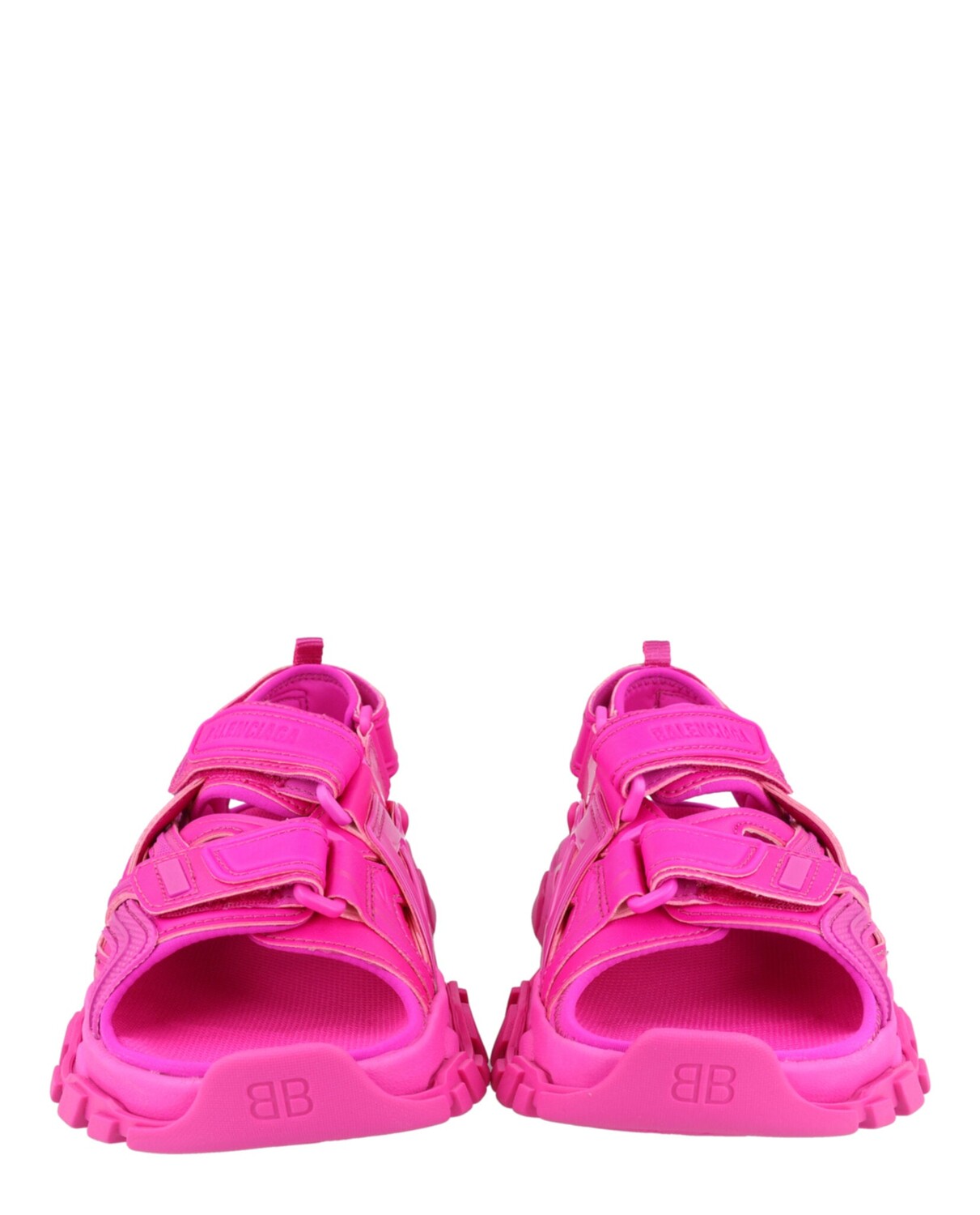 

Трековые однотонные сандалии Balenciaga, розовый