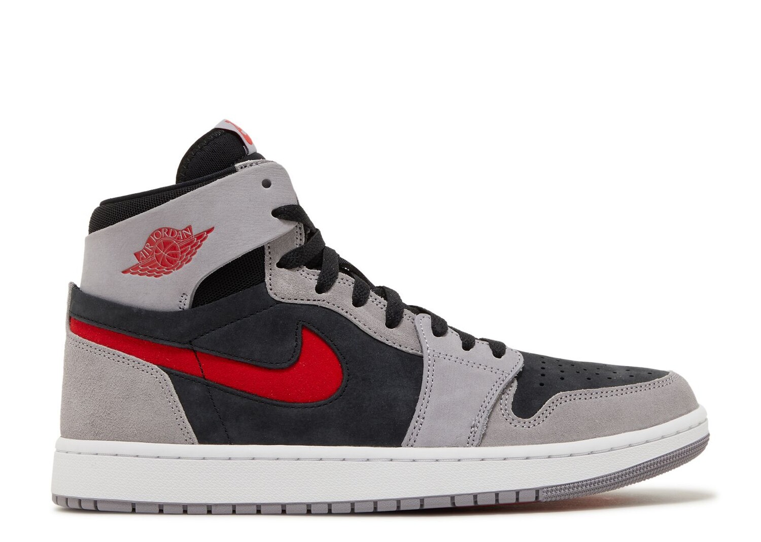 

Кроссовки Air Jordan Air Jordan 1 High Zoom Comfort 2 'Cement Fire Red', серый