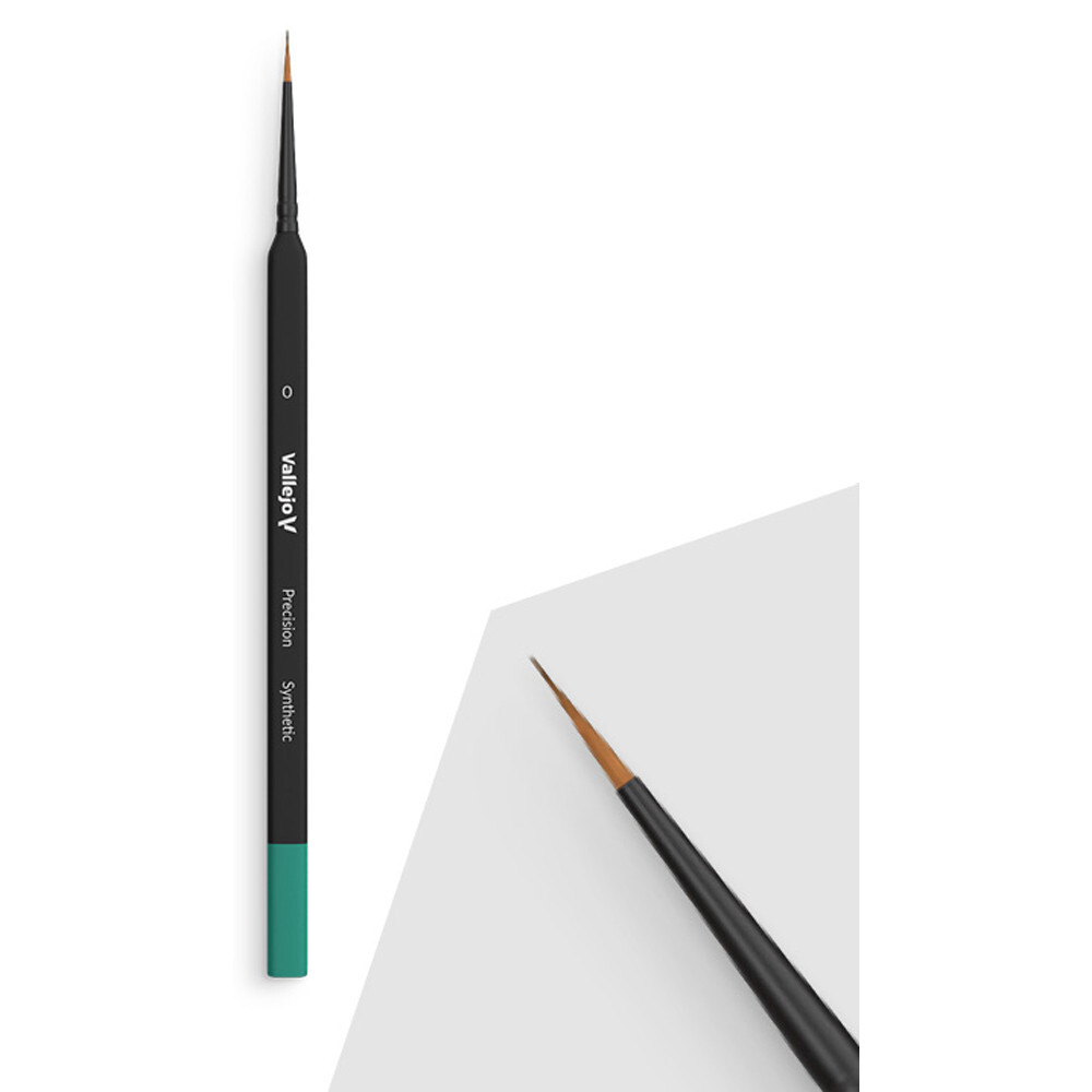 

Аксессуары Vallejo Synthetic Precision Brush: Triangular Size 0