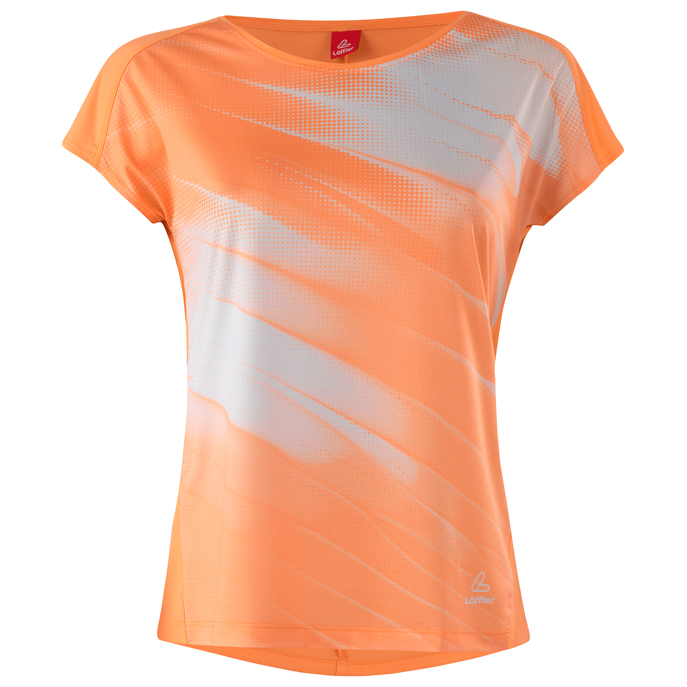 Функциональная рубашка Löffler Women's Loose Shirt Fairydust, цвет Papaya