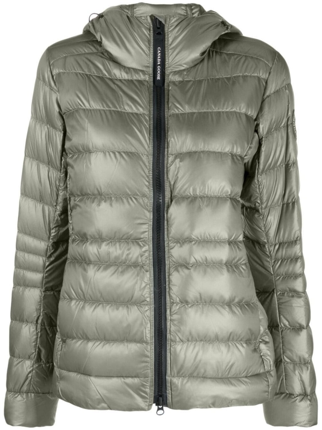 

Canada Goose пуховик Cypress с капюшоном, серый