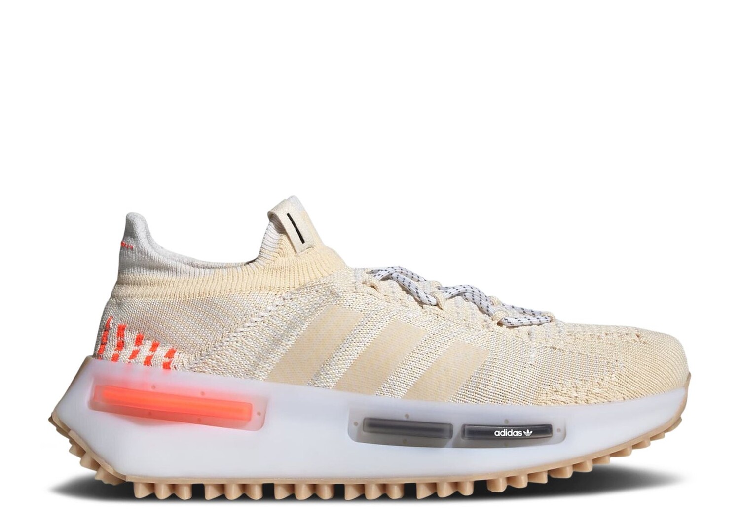 

Кроссовки adidas Nmd_S1 'Wonder White Solar Red', кремовый, Бежевый