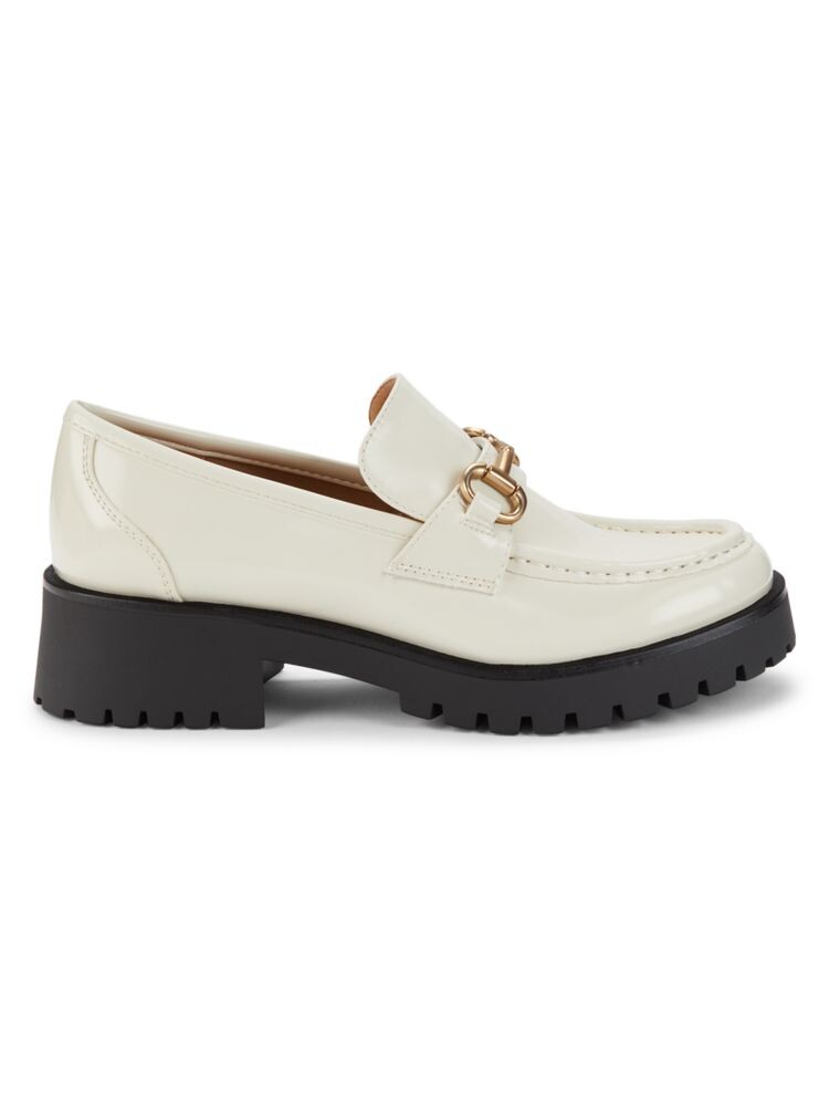 

Золотистые лоферы Nine West, слоновая кость, Желтый