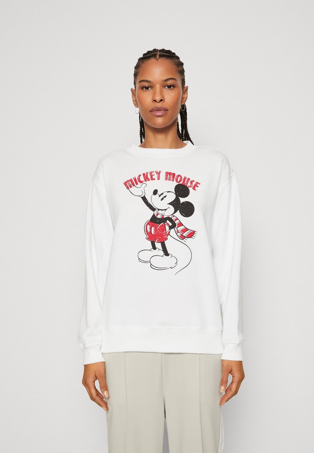 

Толстовка GAP DISNEY CREW, цвет winter white