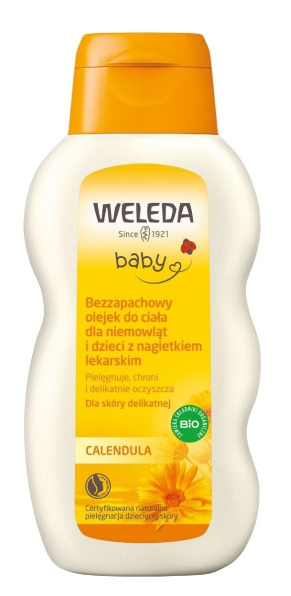 

Weleda Calendula Baby детское масло для тела, 200 ml