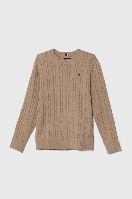 

Детский свитер Tommy Hilfiger, бежевый
