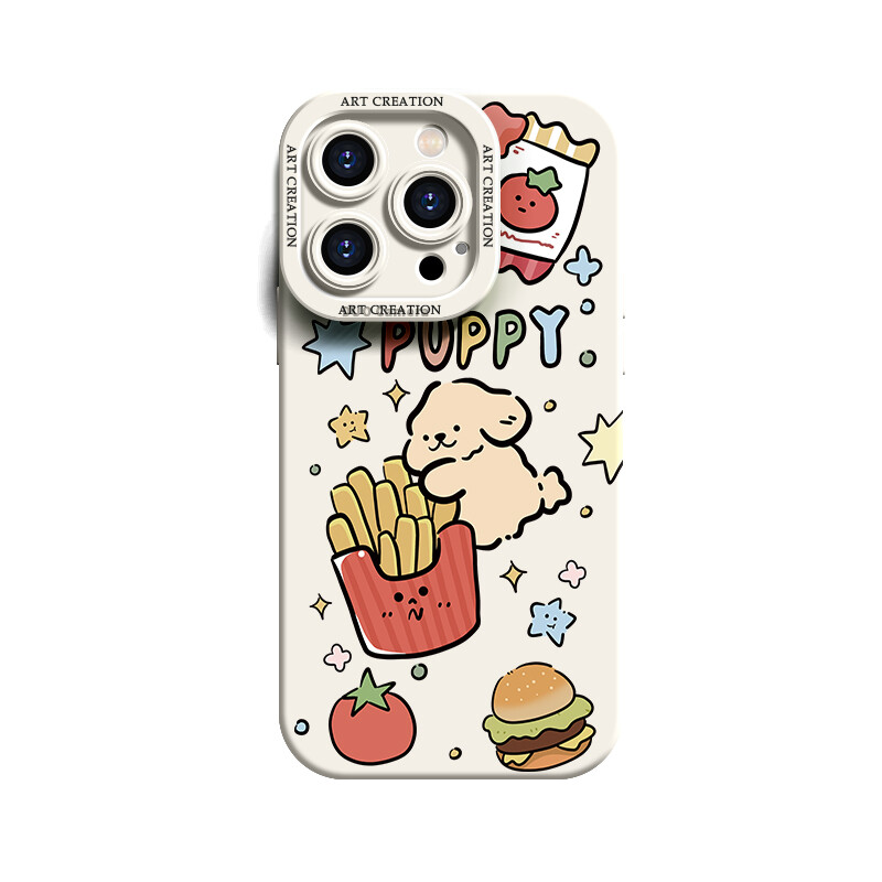 

Чехол для телефона Lingtao Leading Taobao, Chinese RedFrench fries puppy