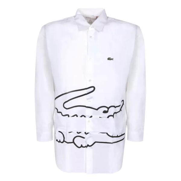 

Футболка comme des garã§ons shirt x lacoste Comme des Garçons, белый