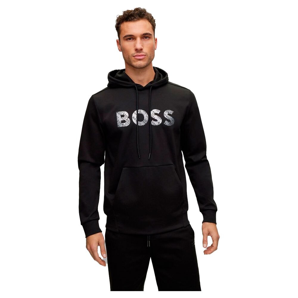 

Худи BOSS Soody Mirror 10247887, черный