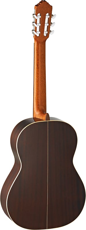 цена Акустическая гитара Ortega Guitars R200 Traditional Series Classical 6-String Guitar w/ Free Bag, Made in Spain with Solid North American Cedar Top and Palo-Rojo Body, Gloss Finish