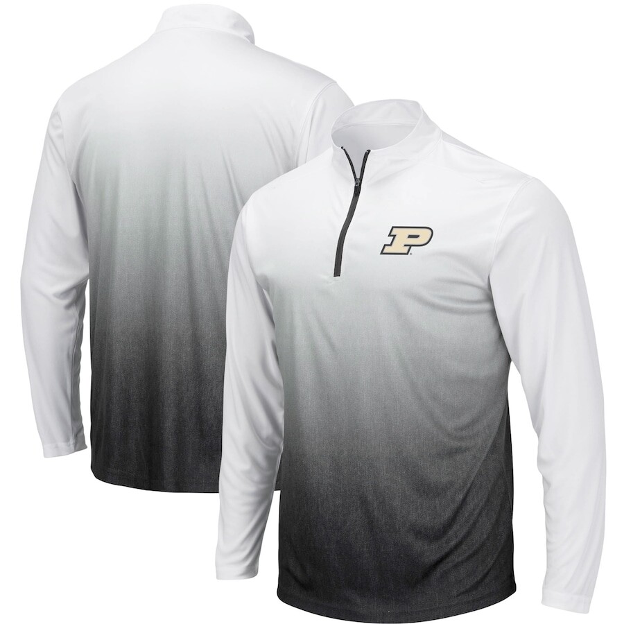 

Толстовка Colosseum Purdue Boilermakers, серый