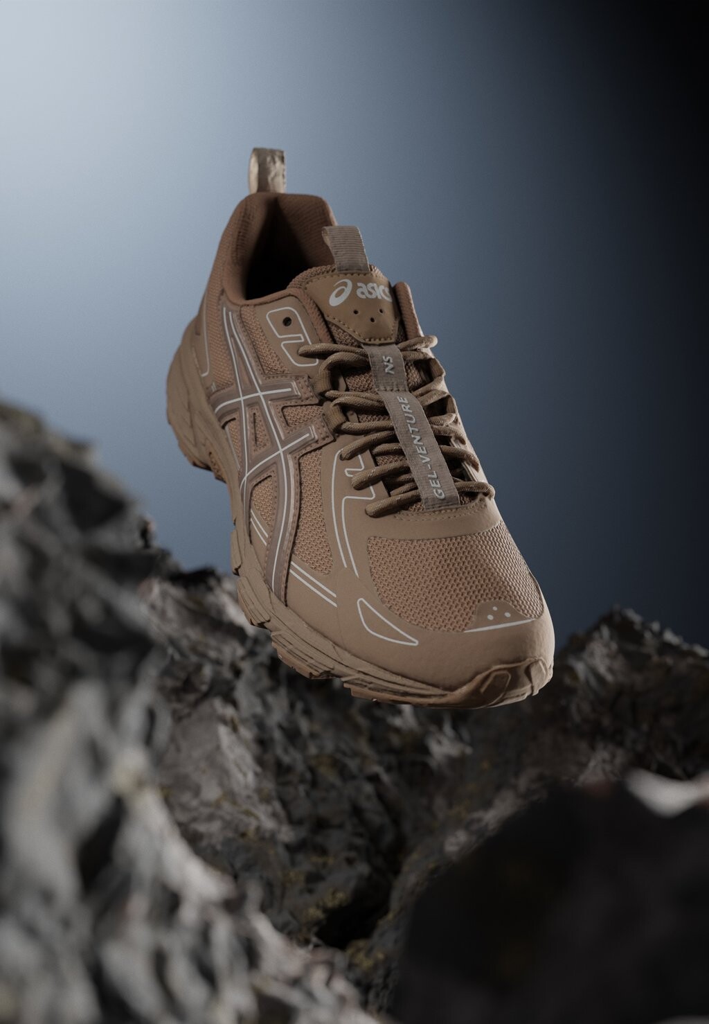 

Низкие кроссовки Gel Venture 6 Curated By Toki Unisex ASICS SportStyle, цвет taupe grey